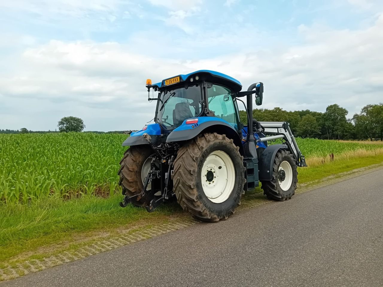 Traktor van het type New Holland T6 .145, Gebrauchtmaschine in Dalfsen (Foto 7)