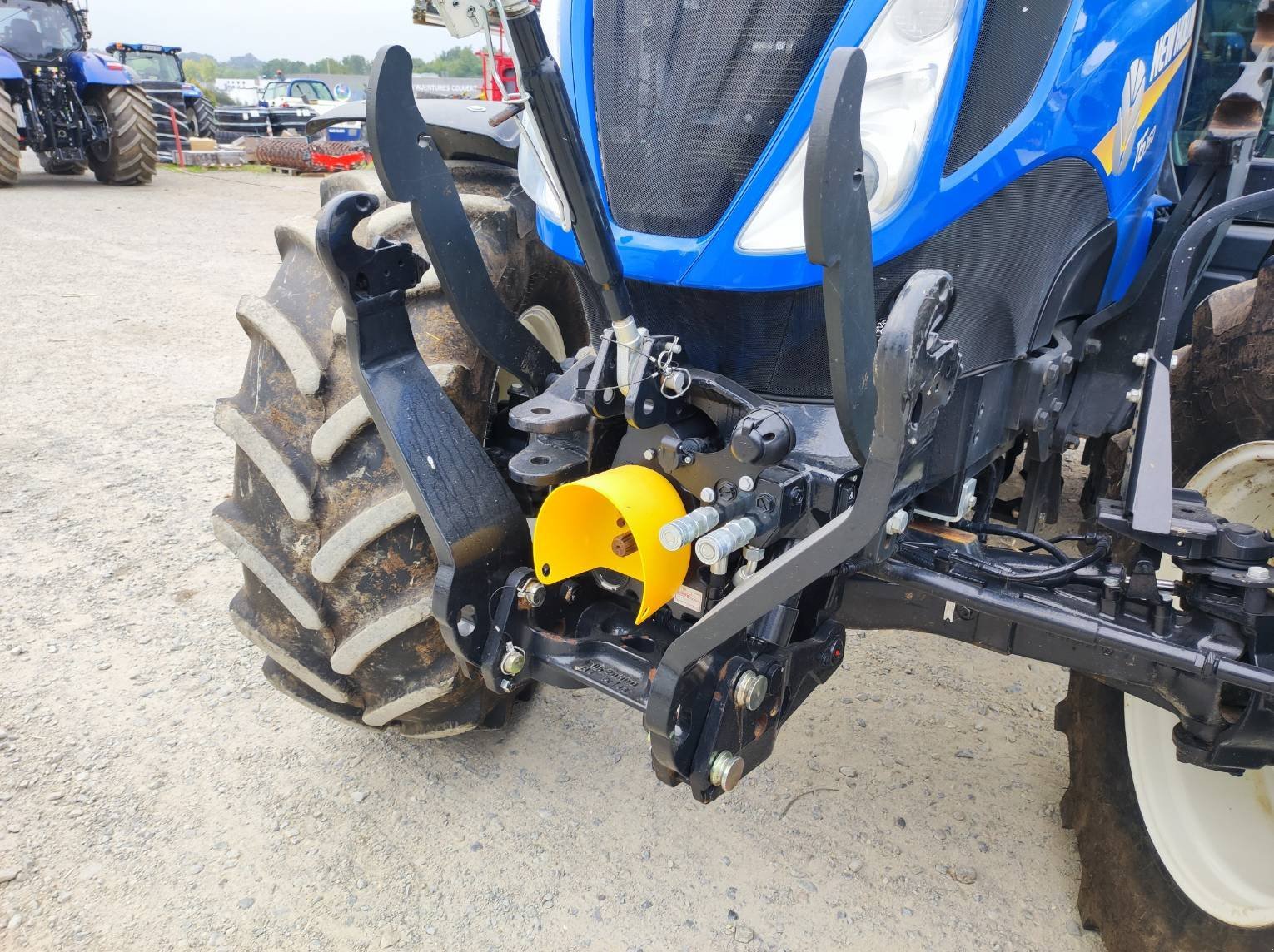 Traktor Türe ait New Holland T6 160 AC, Gebrauchtmaschine içinde Laval (resim 9)