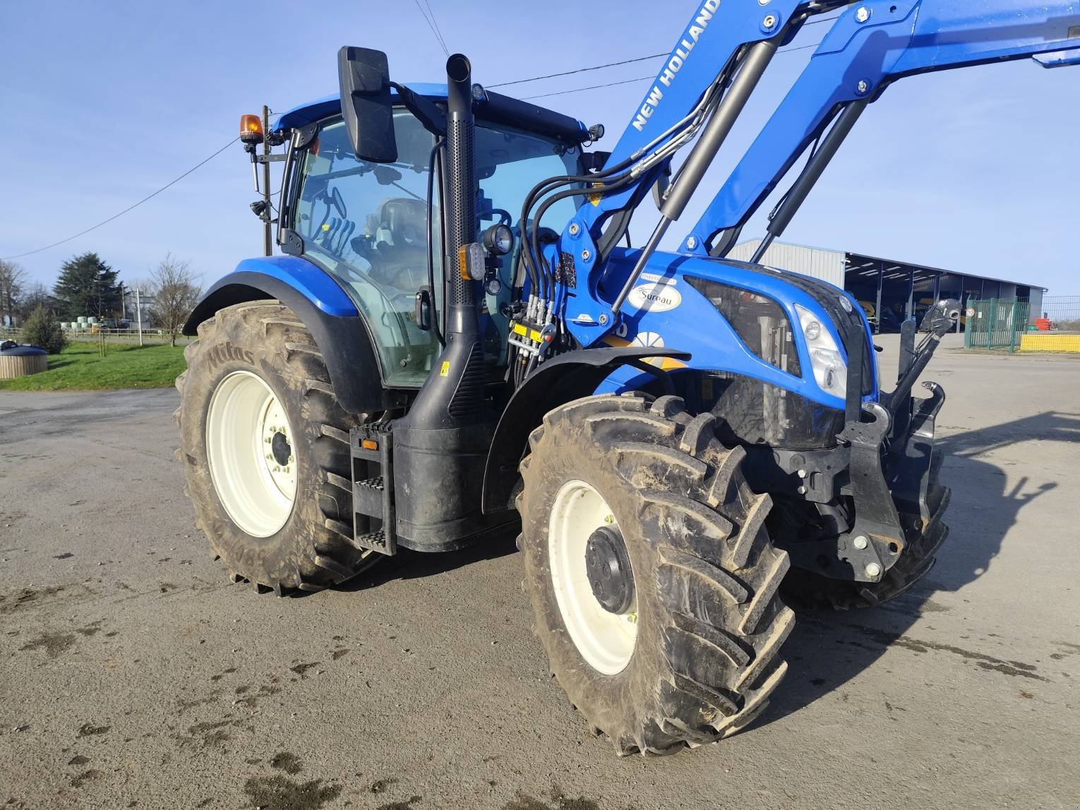 Traktor of the type New Holland T6 160 DYNAMIC CDE, Gebrauchtmaschine in Trun (Picture 8)