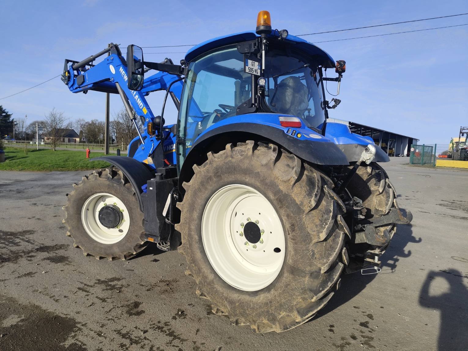 Traktor des Typs New Holland T6 160 DYNAMIC CDE, Gebrauchtmaschine in Le Horps (Bild 11)