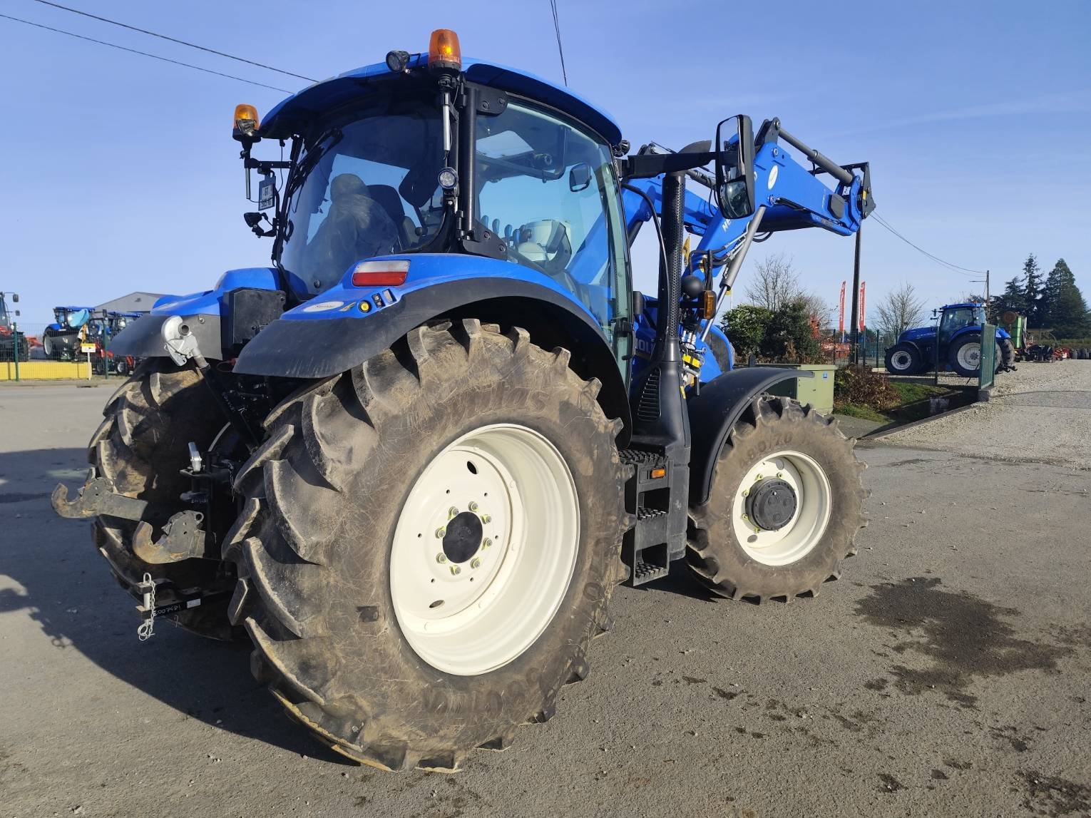 Traktor des Typs New Holland T6 160 DYNAMIC CDE, Gebrauchtmaschine in Le Horps (Bild 8)