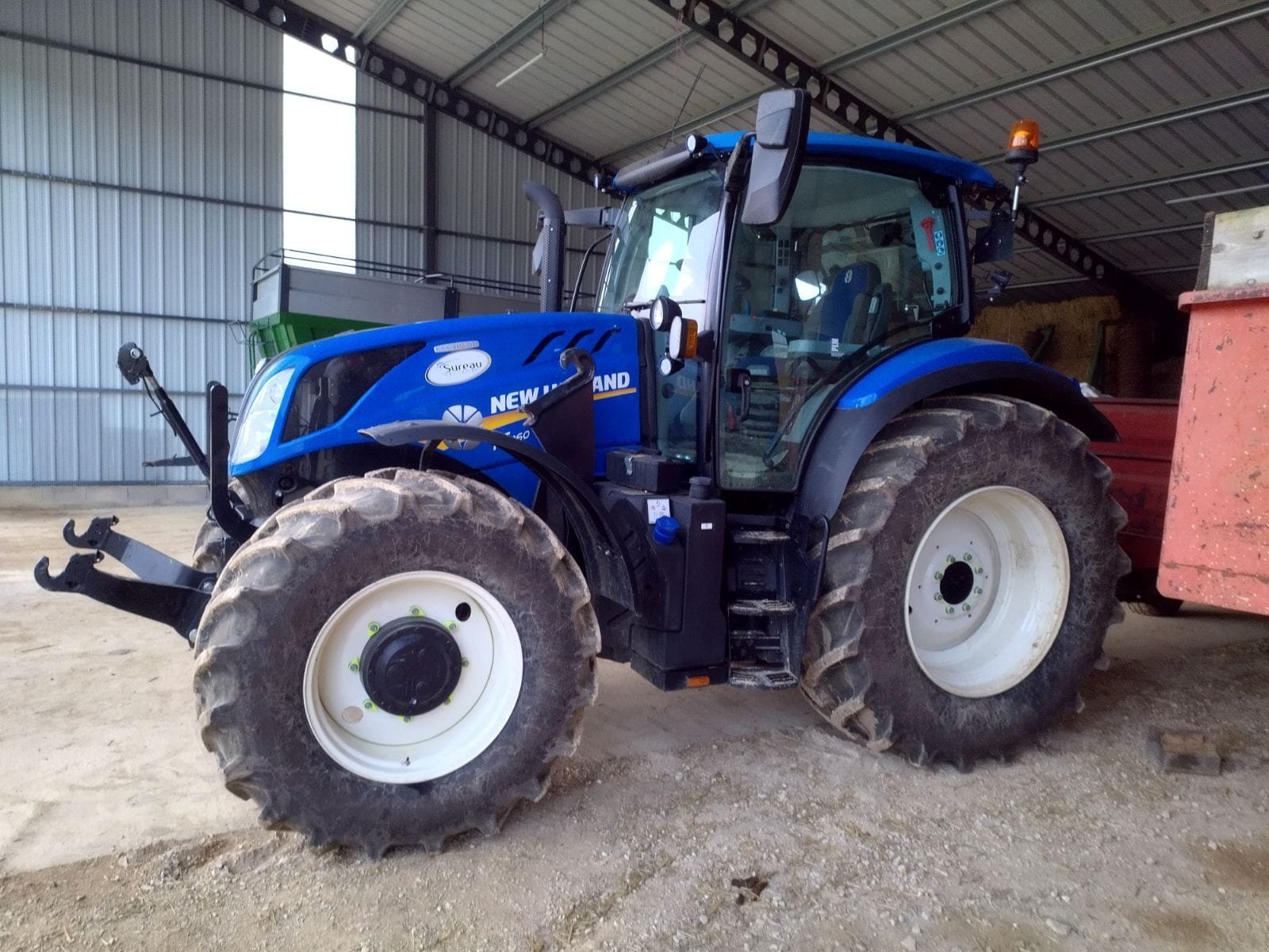 Traktor типа New Holland T6 160 DYNAMIC CDE, Gebrauchtmaschine в Le Horps (Фотография 1)