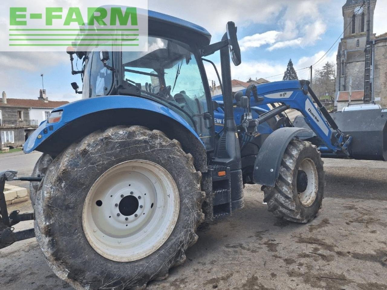 Traktor a típus New Holland t6 160, Gebrauchtmaschine ekkor: CHAUVONCOURT (Kép 3)