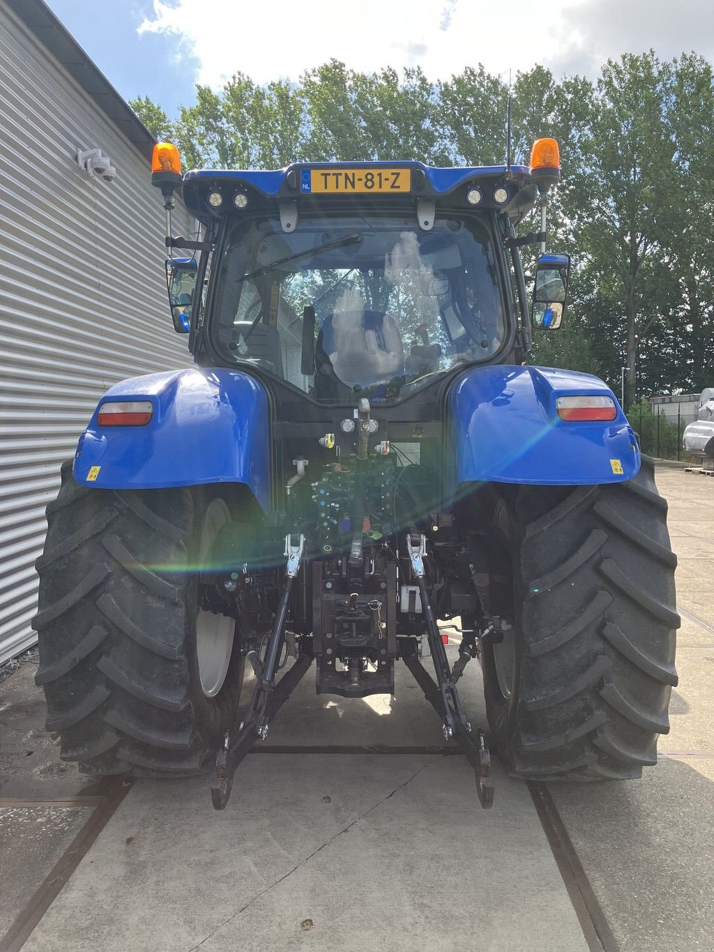 Traktor du type New Holland T6 T6.180EC, Gebrauchtmaschine en Wierden (Photo 11)