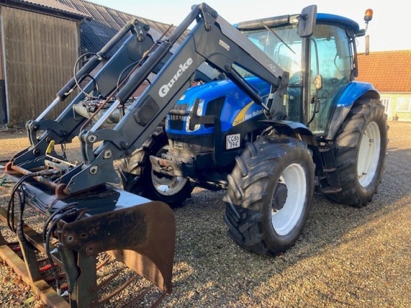 Traktor от тип New Holland T6010 Delta Quicke 45 læsser, Gebrauchtmaschine в Skærbæk (Снимка 1)