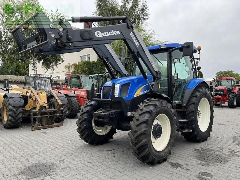 Traktor typu New Holland t6010 plus + quicke q55 Plus, Gebrauchtmaschine w DAMAS?AWEK (Zdjęcie 1)