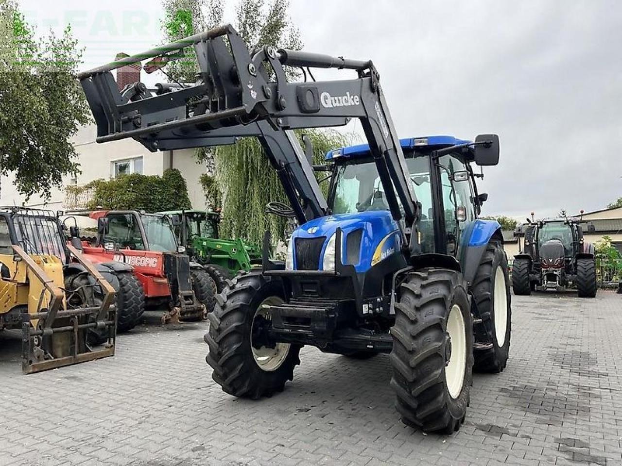 Traktor del tipo New Holland t6010 plus + quicke q55 Plus, Gebrauchtmaschine en DAMAS?AWEK (Imagen 2)