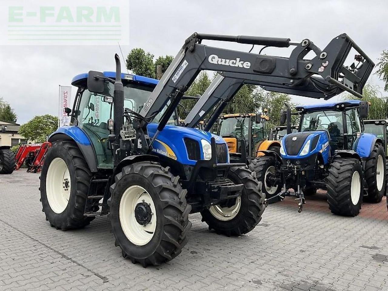 Traktor tip New Holland t6010 plus + quicke q55 Plus, Gebrauchtmaschine in DAMAS?AWEK (Poză 3)