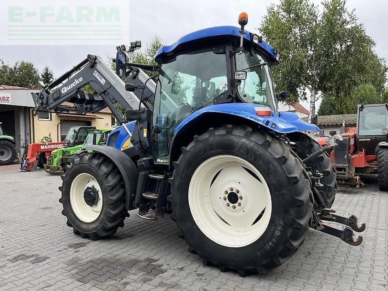 Traktor del tipo New Holland t6010 plus + quicke q55 Plus, Gebrauchtmaschine en DAMAS?AWEK (Imagen 9)