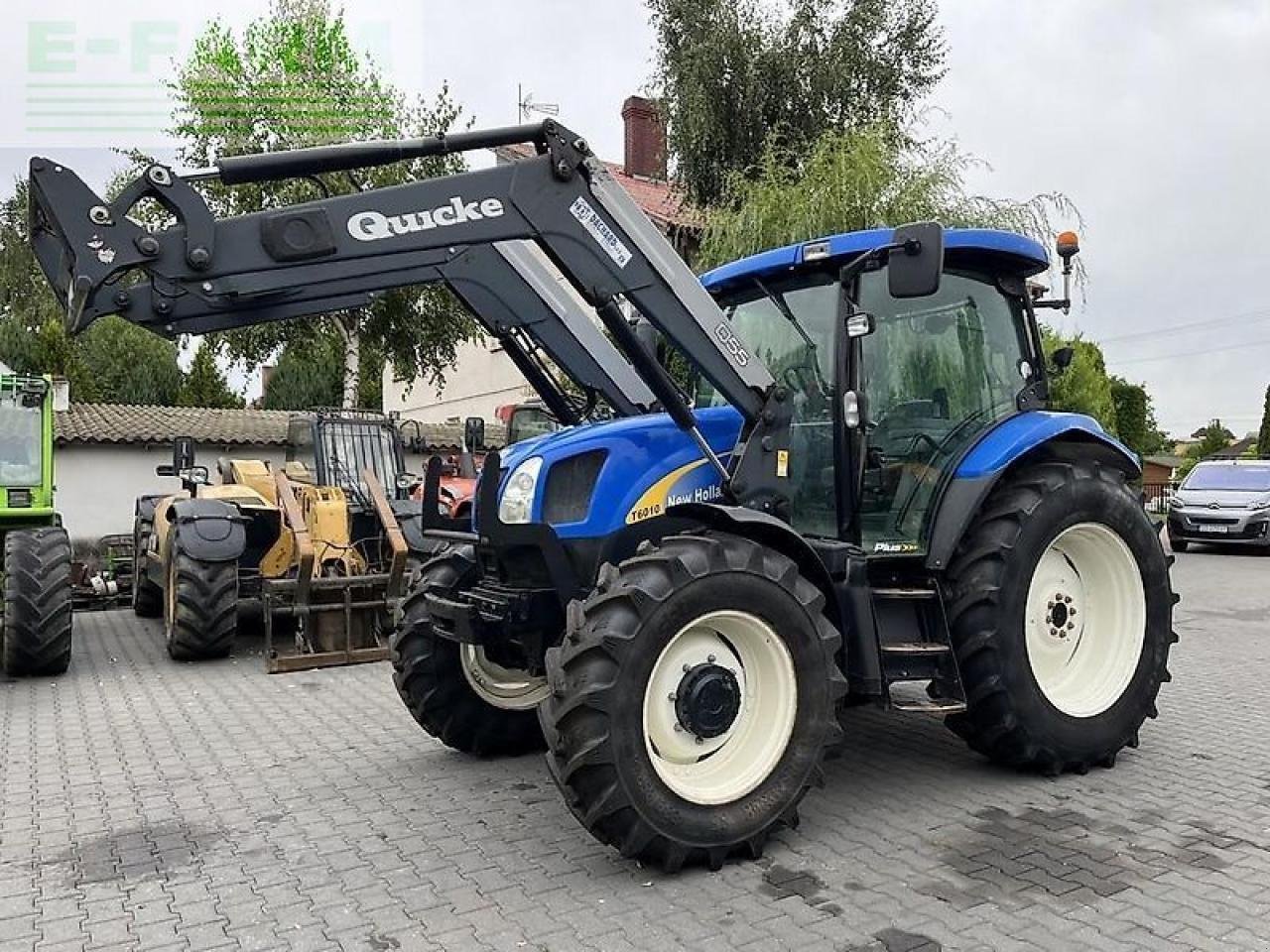 Traktor del tipo New Holland t6010 plus + quicke q55 Plus, Gebrauchtmaschine en DAMAS?AWEK (Imagen 10)