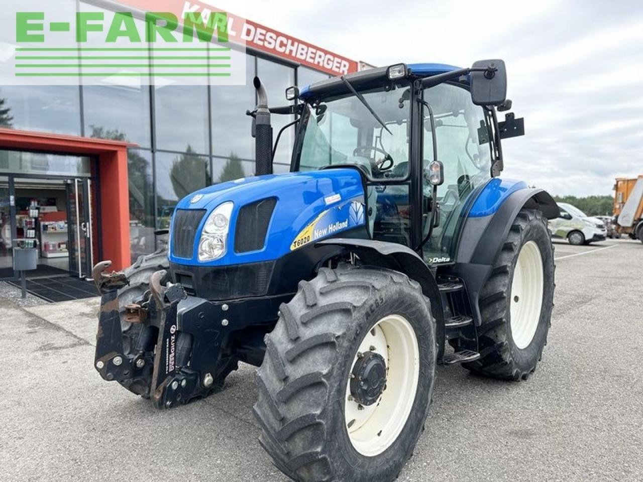 Traktor typu New Holland t6020 delta Delta, Gebrauchtmaschine v SANKT MARIENKIRCHEN BEI SCHÄRDING (Obrázok 1)