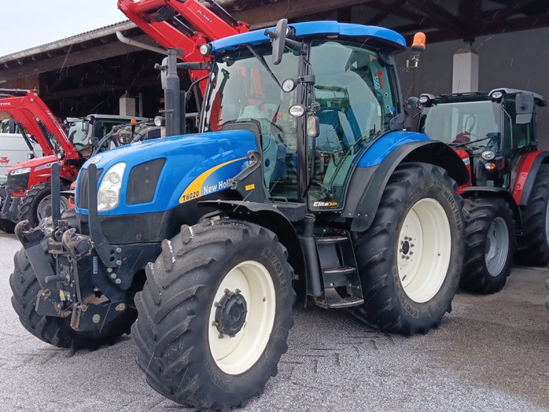 Traktor des Typs New Holland T6020 Elite, Gebrauchtmaschine in Pfarrkirchen (Bild 1)