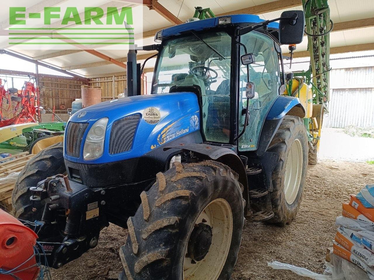 Traktor du type New Holland t6020 élite Elite, Gebrauchtmaschine en CHAUVONCOURT (Photo 1)