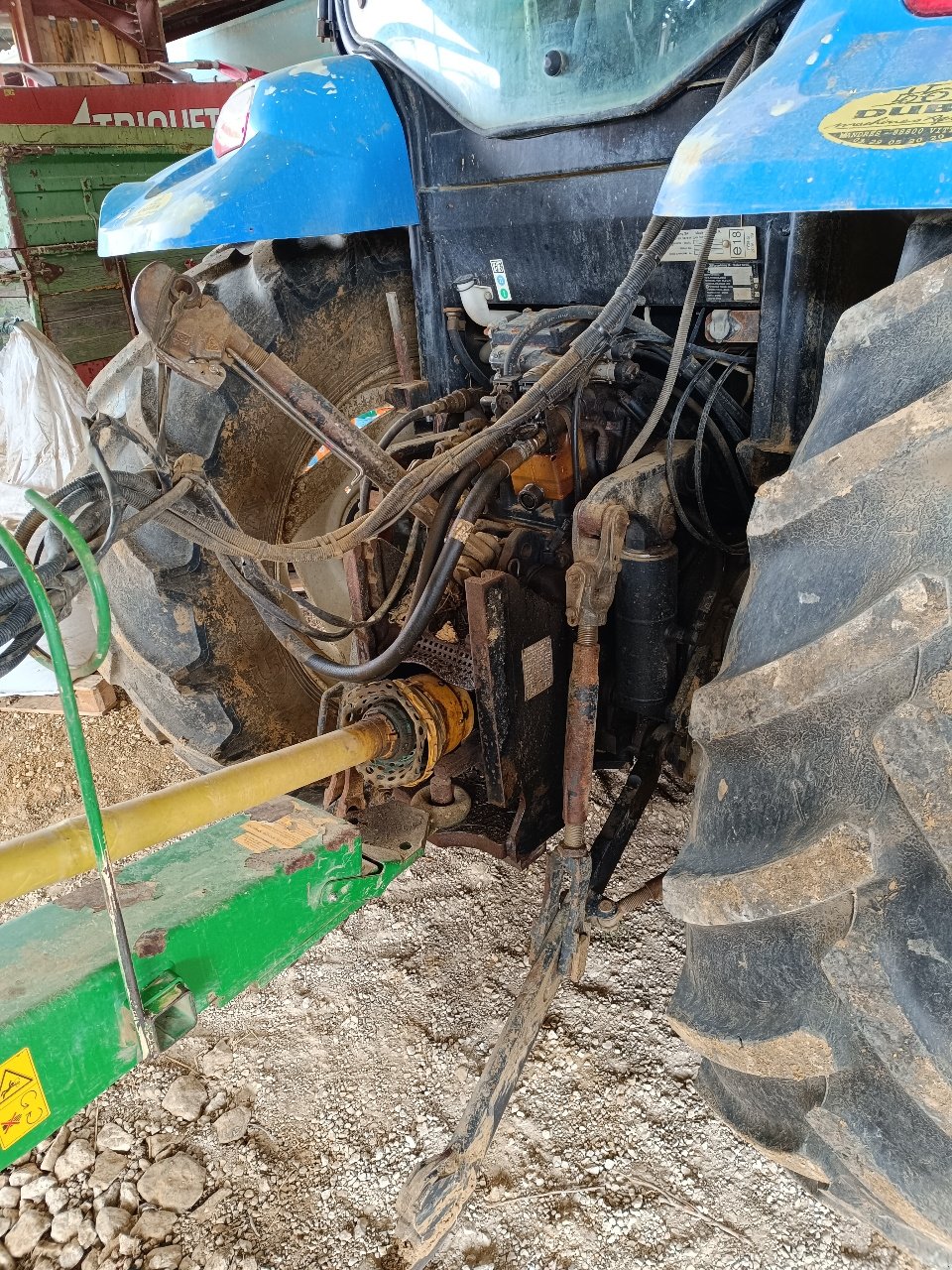 Traktor des Typs New Holland T6020 élite, Gebrauchtmaschine in MANDRES-SUR-VAIR (Bild 10)