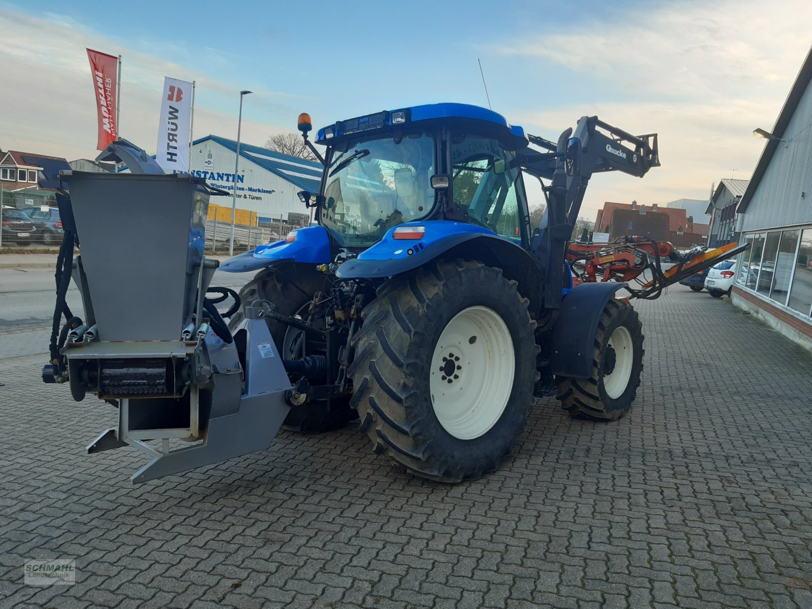 Traktor du type New Holland T6020, Gebrauchtmaschine en Oldenburg in Holstein (Photo 14)