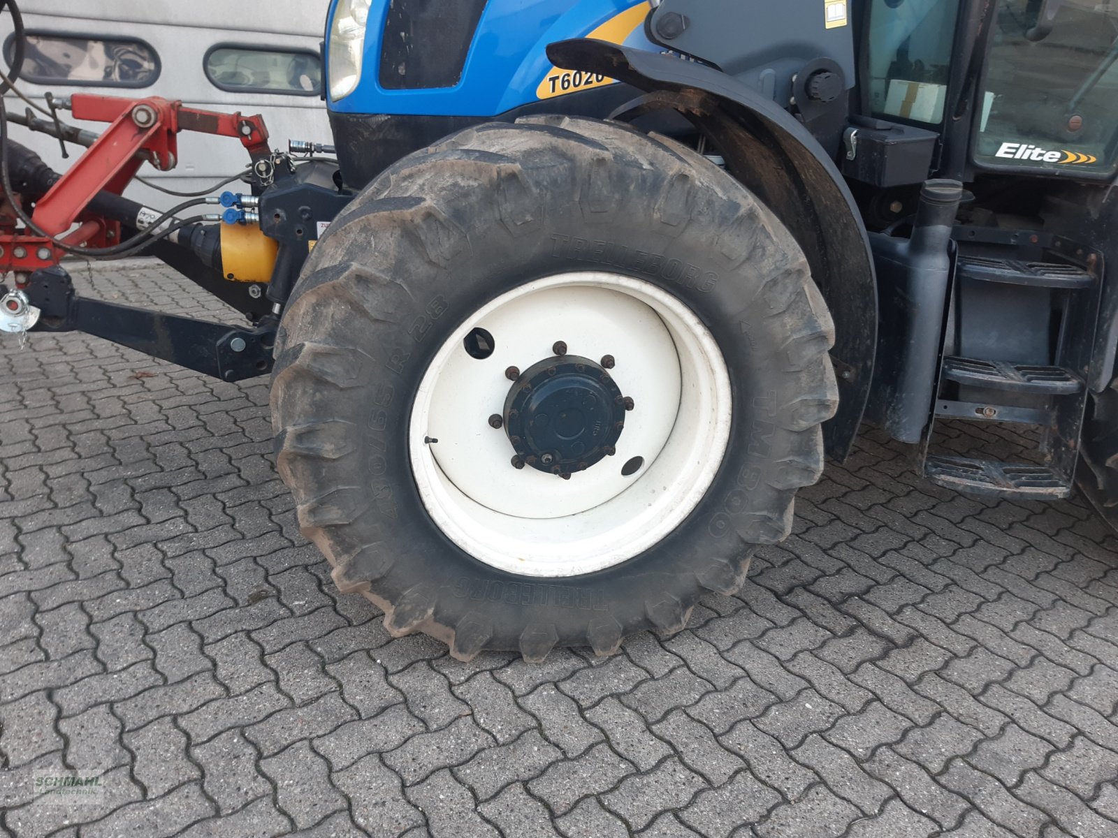 Traktor типа New Holland T6020, Gebrauchtmaschine в Oldenburg in Holstein (Фотография 17)