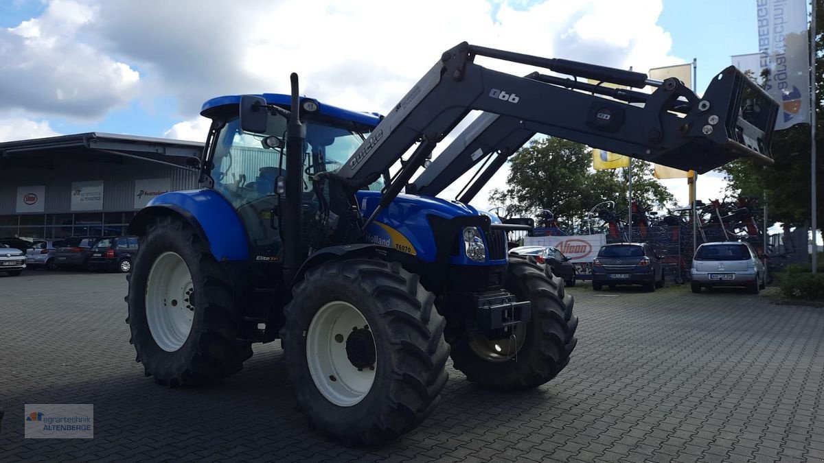 Traktor Türe ait New Holland T6070 Elite, Gebrauchtmaschine içinde Altenberge (resim 3)