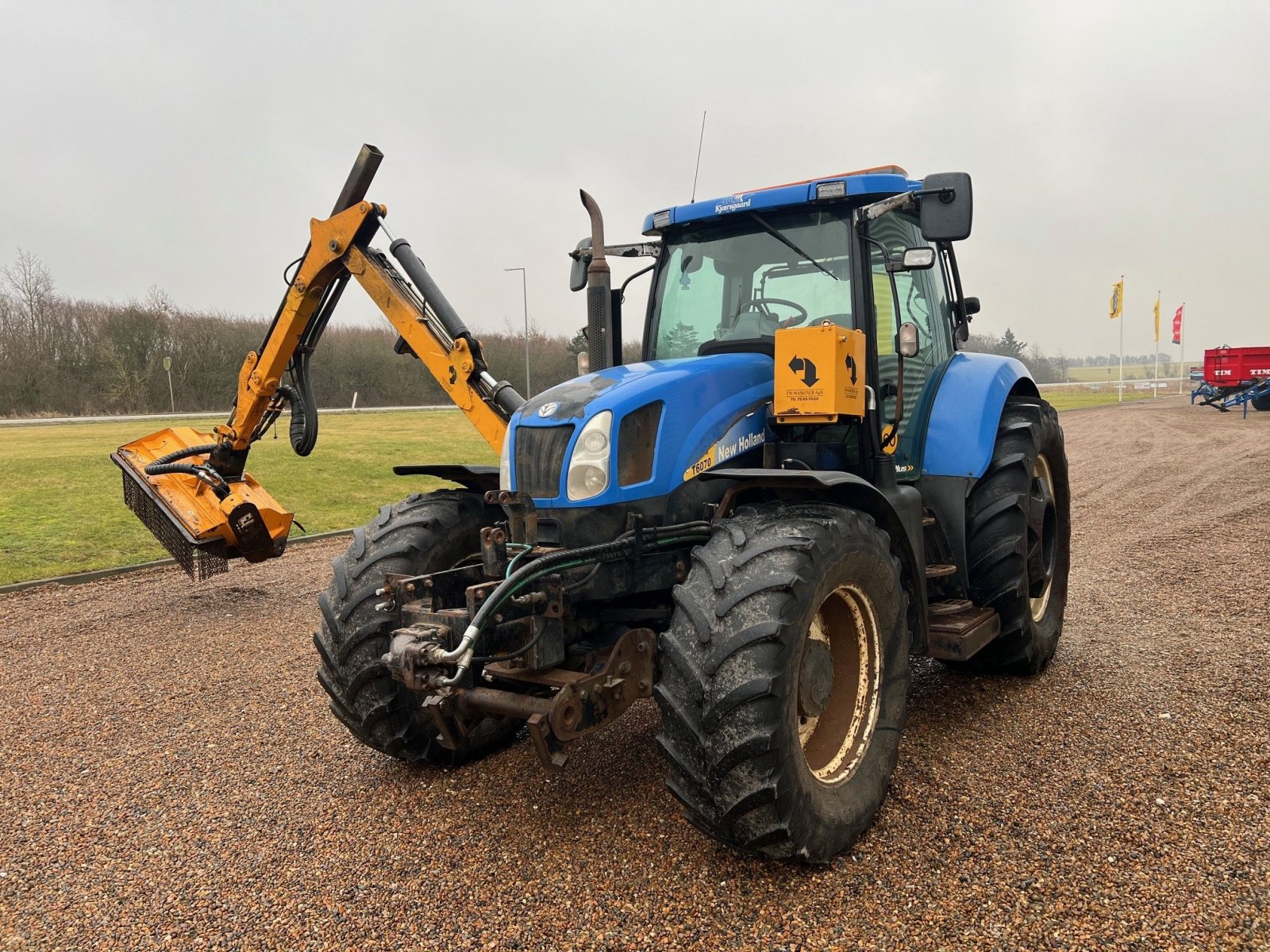 Traktor van het type New Holland T6070 PLUS, Gebrauchtmaschine in Thisted (Foto 3)