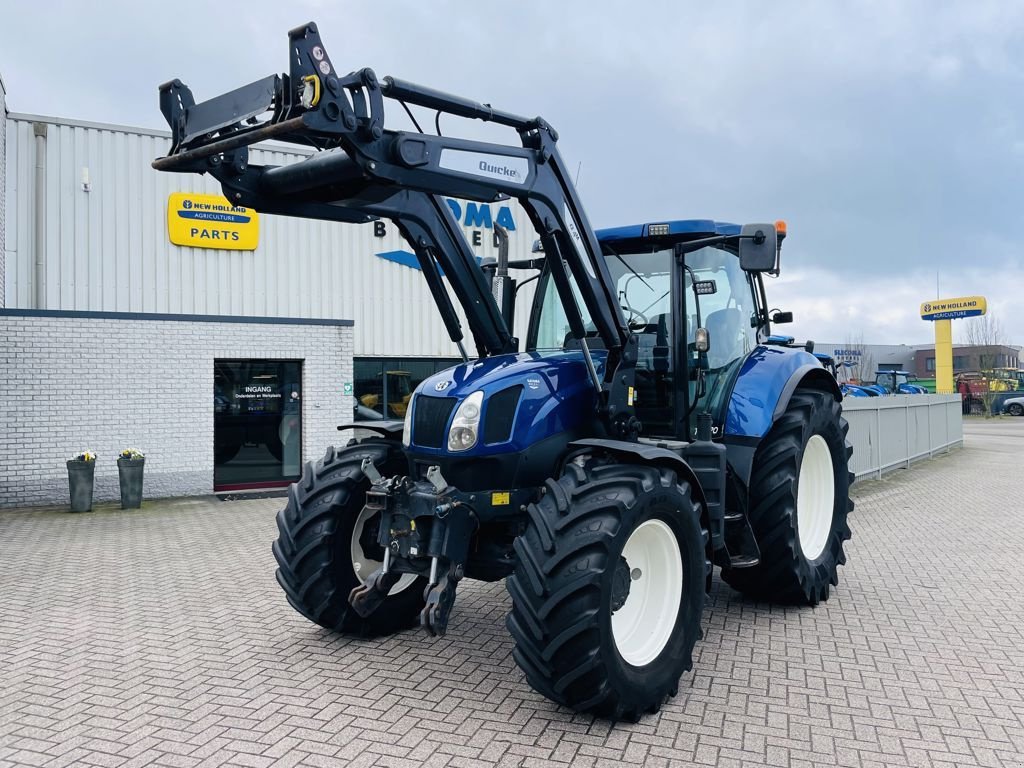 Traktor des Typs New Holland T6070 RC Al&ouml; frontlader Fronthef+PTO, Gebrauchtmaschine in BOEKEL (Bild 2)