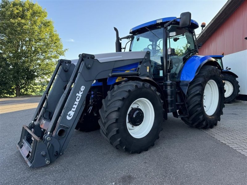 Traktor typu New Holland T6080 RANGECOMMAND OG KUN 5700 TIMER!, Gebrauchtmaschine w Nørager (Zdjęcie 1)