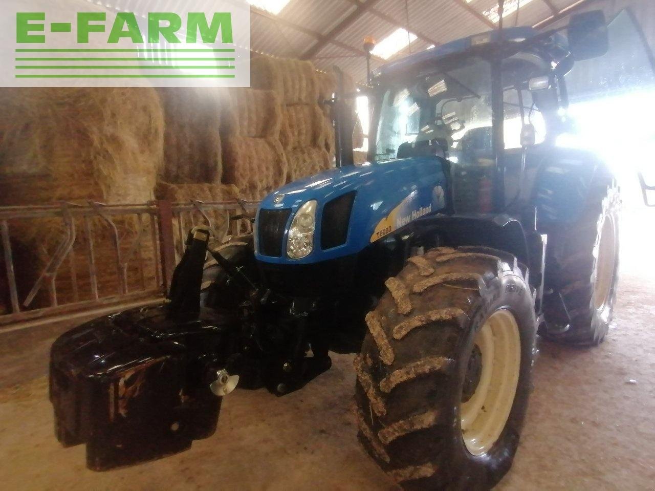 Traktor tipa New Holland t6080, Gebrauchtmaschine u CHAUVONCOURT (Slika 1)