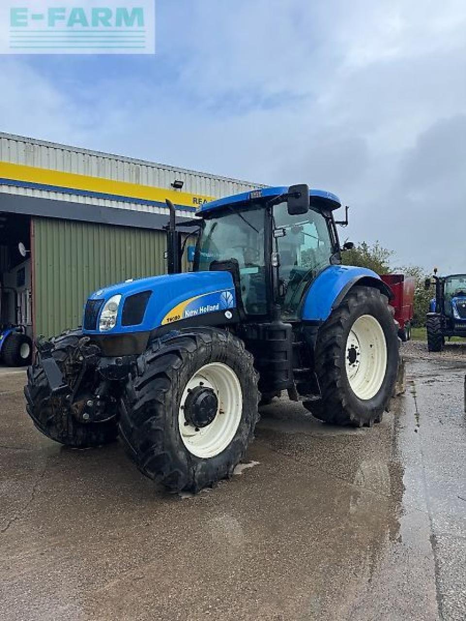 Traktor типа New Holland t6080, Gebrauchtmaschine в SHREWSBURRY (Фотография 1)