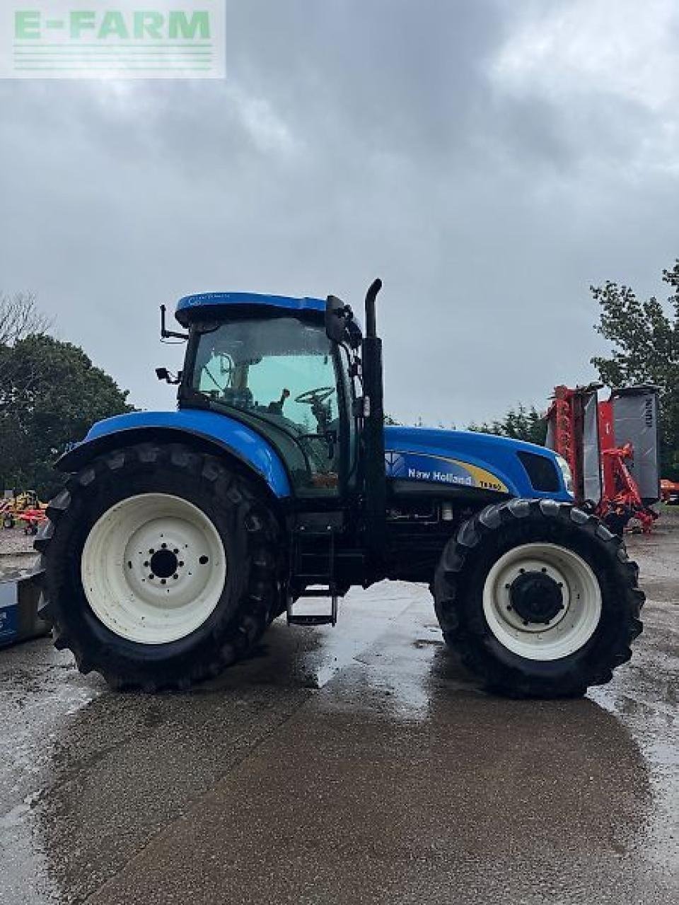 Traktor типа New Holland t6080, Gebrauchtmaschine в SHREWSBURRY (Фотография 4)