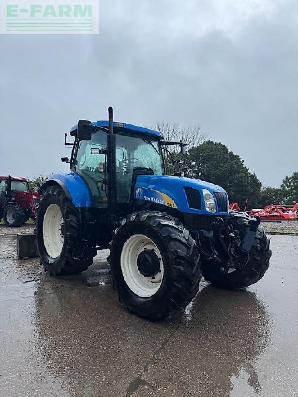 Traktor типа New Holland t6080, Gebrauchtmaschine в SHREWSBURRY (Фотография 8)