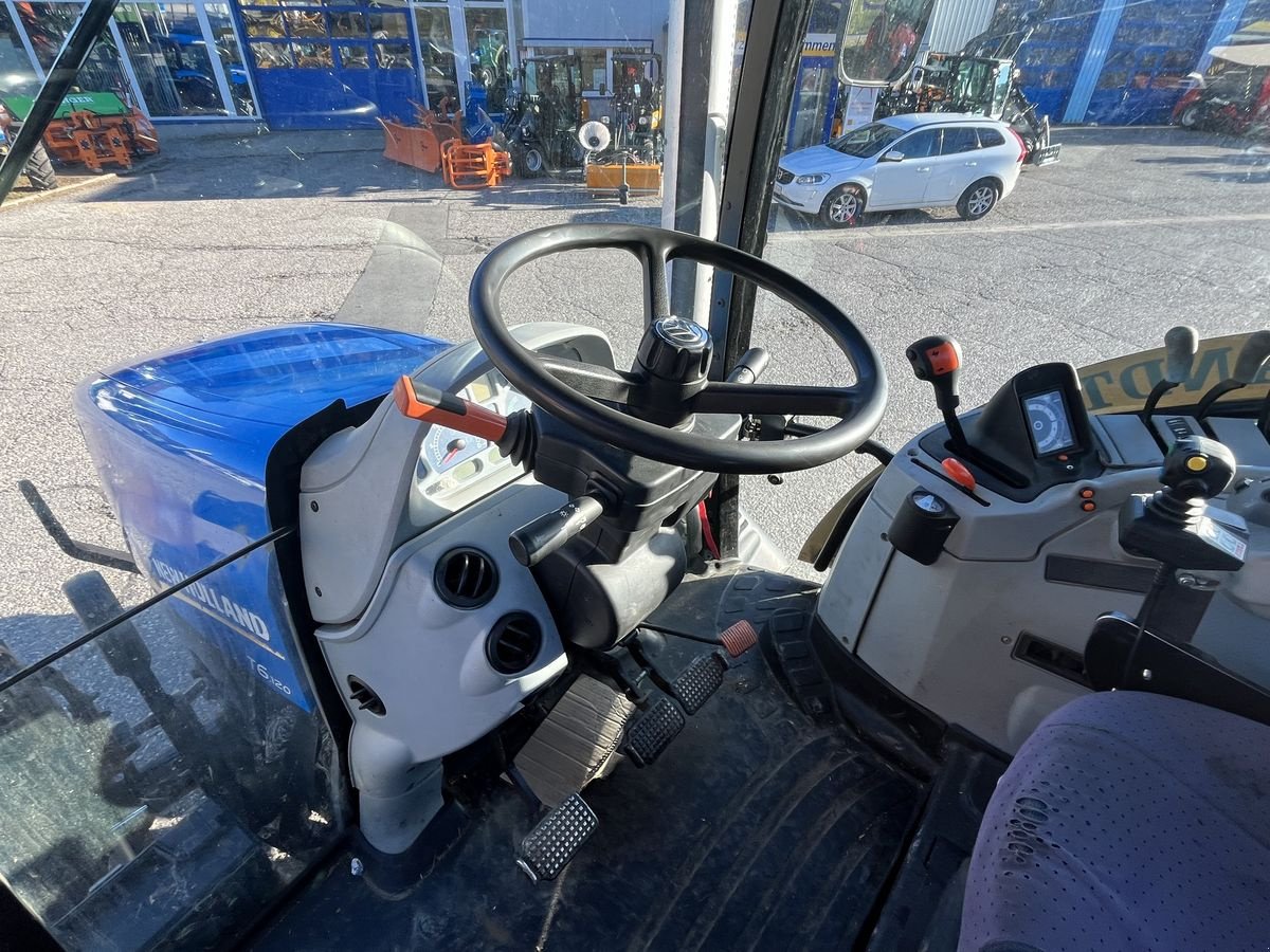 Traktor Türe ait New Holland T6.120, Gebrauchtmaschine içinde Villach (resim 9)