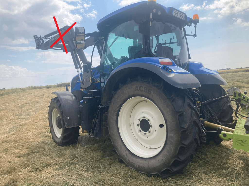 Traktor a típus New Holland T6.125 ELECTROCOMMAND T4B, Gebrauchtmaschine ekkor: CONDE SUR VIRE (Kép 2)