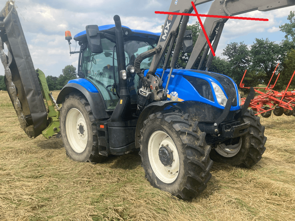 Traktor του τύπου New Holland T6.125 ELECTROCOMMAND T4B, Gebrauchtmaschine σε CONDE SUR VIRE (Φωτογραφία 1)