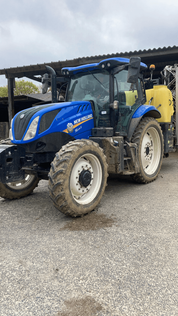 Traktor of the type New Holland T6.125 ELECTROCOMMAND T4B, Gebrauchtmaschine in TREMEUR (Picture 1)