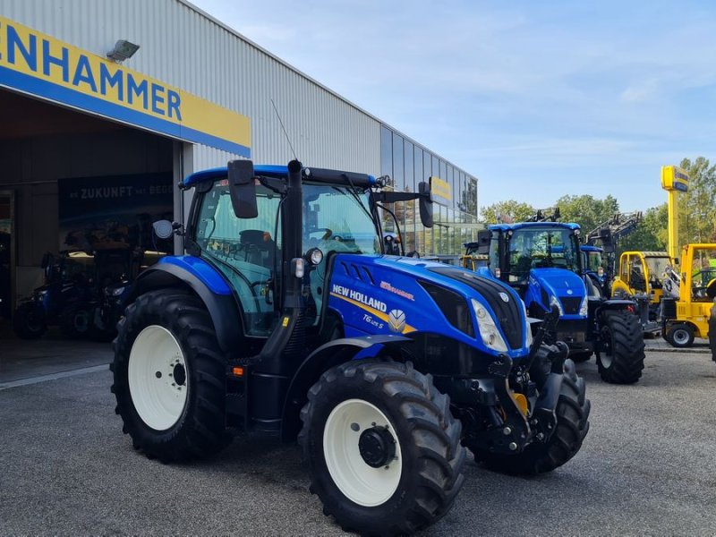 Traktor Türe ait New Holland T6.125 S Electro Command Deluxe, Gebrauchtmaschine içinde Burgkirchen (resim 1)