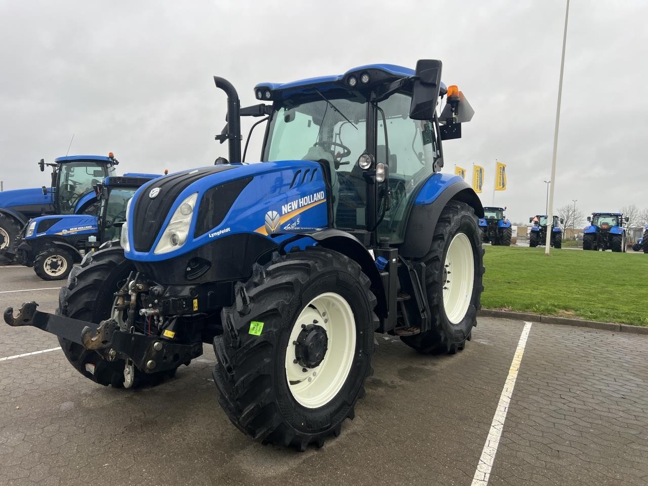 Traktor Türe ait New Holland T6.125S, Gebrauchtmaschine içinde Hadsten (resim 1)