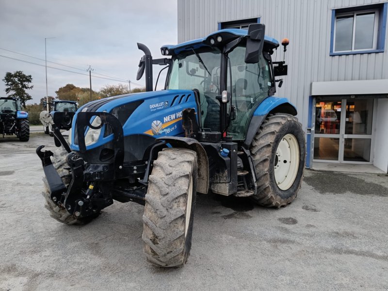 Traktor Türe ait New Holland T6.125S, Gebrauchtmaschine içinde Montenay (resim 1)