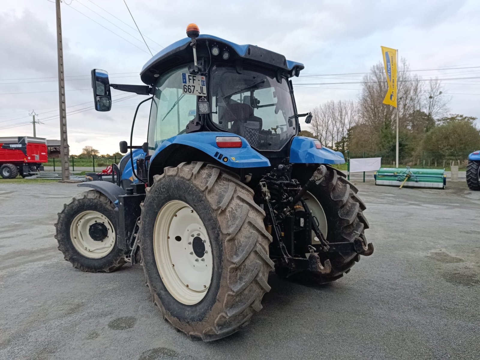 Traktor типа New Holland T6.125S, Gebrauchtmaschine в Aron (Фотография 10)