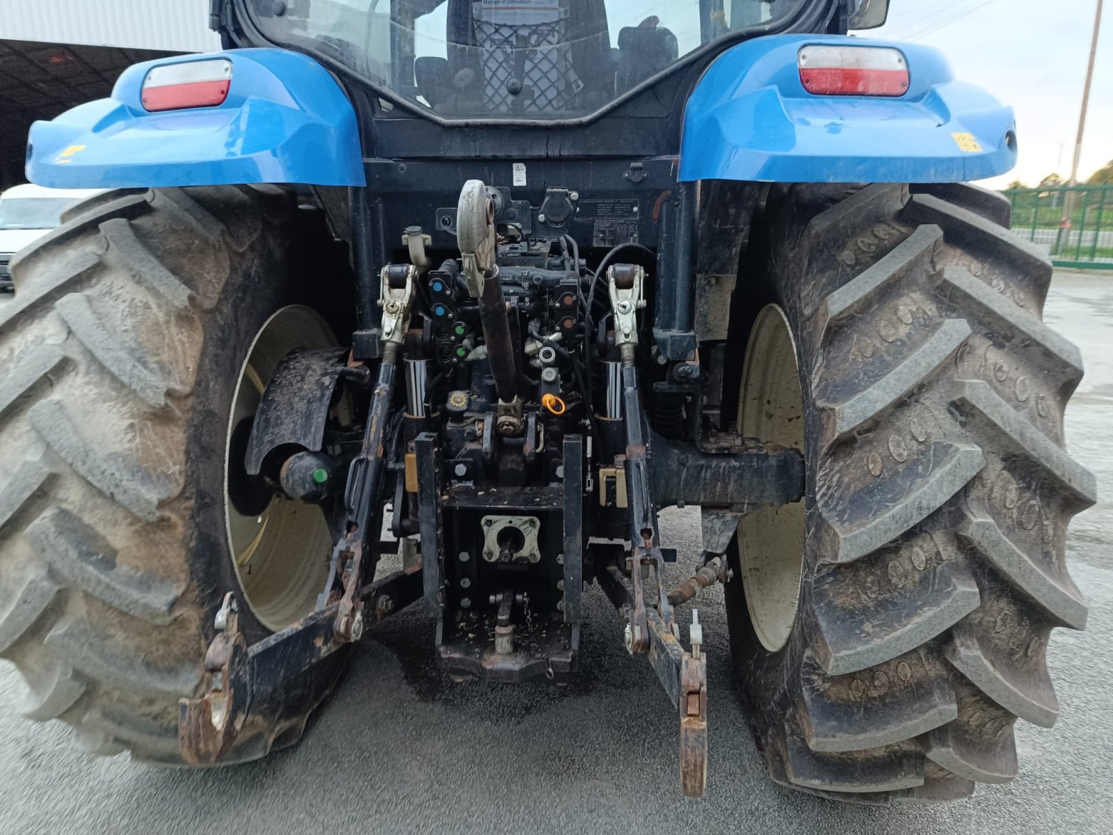 Traktor a típus New Holland T6.125S, Gebrauchtmaschine ekkor: Montenay (Kép 5)