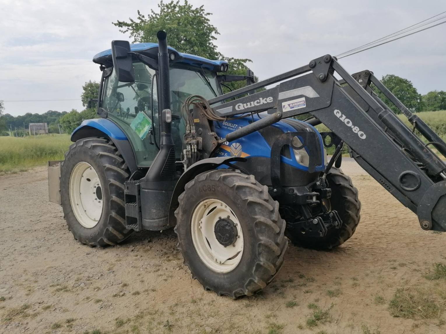 Traktor typu New Holland T6.125S, Gebrauchtmaschine v Montenay (Obrázok 4)