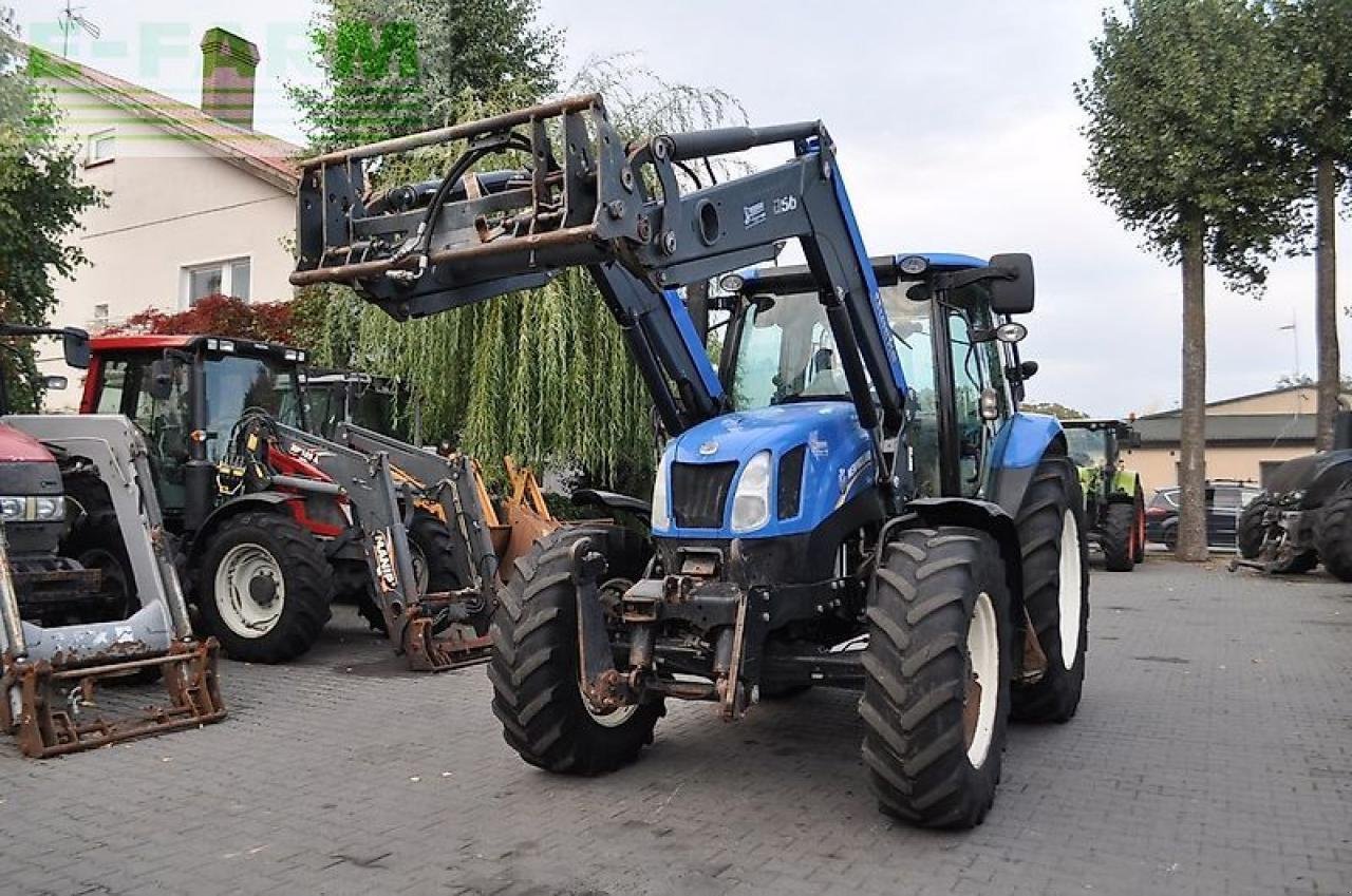 Traktor Türe ait New Holland t6.140 + quicke q56, Gebrauchtmaschine içinde DAMAS?AWEK (resim 2)