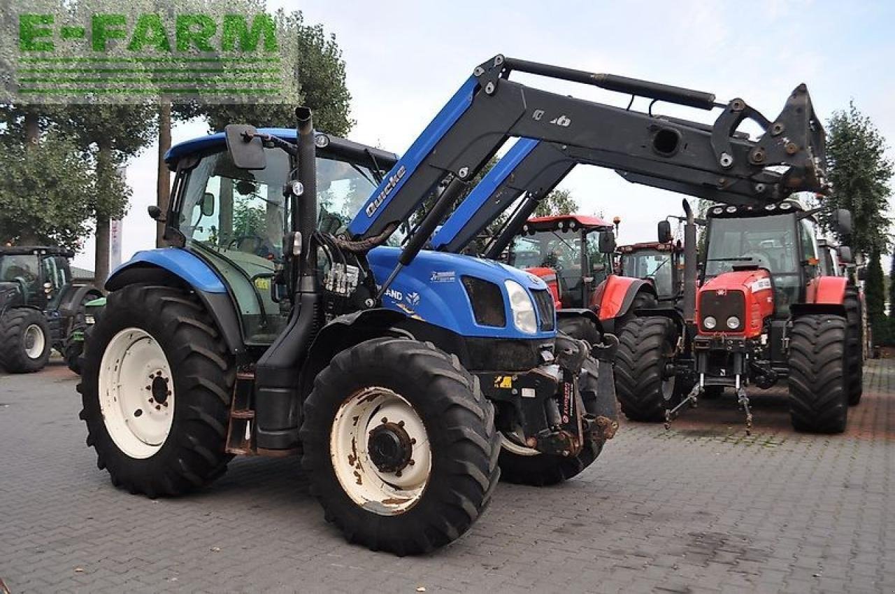 Traktor typu New Holland t6.140 + quicke q56, Gebrauchtmaschine w DAMAS?AWEK (Zdjęcie 4)