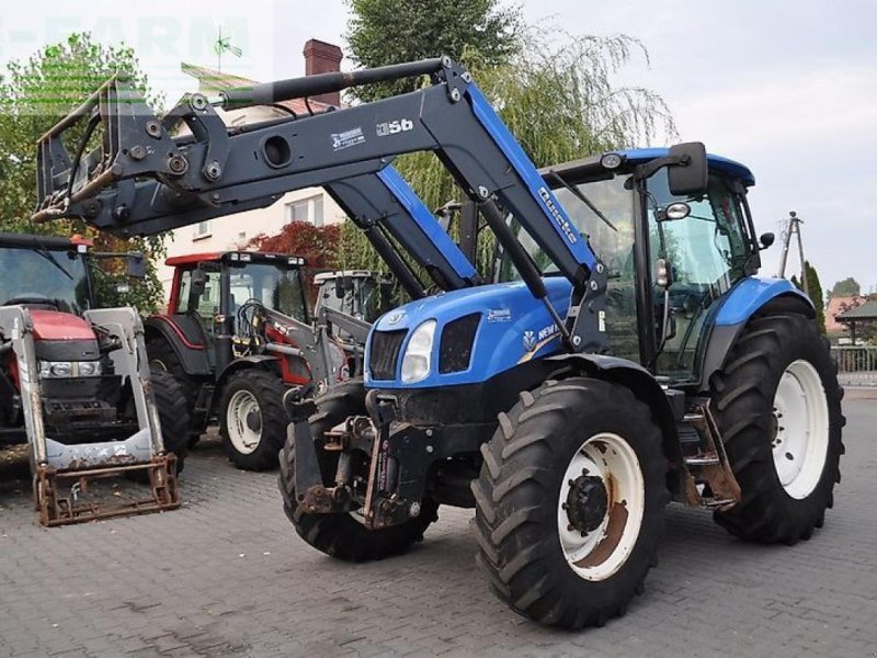 Traktor del tipo New Holland t6.140 + quicke q56, Gebrauchtmaschine en DAMAS?AWEK (Imagen 1)