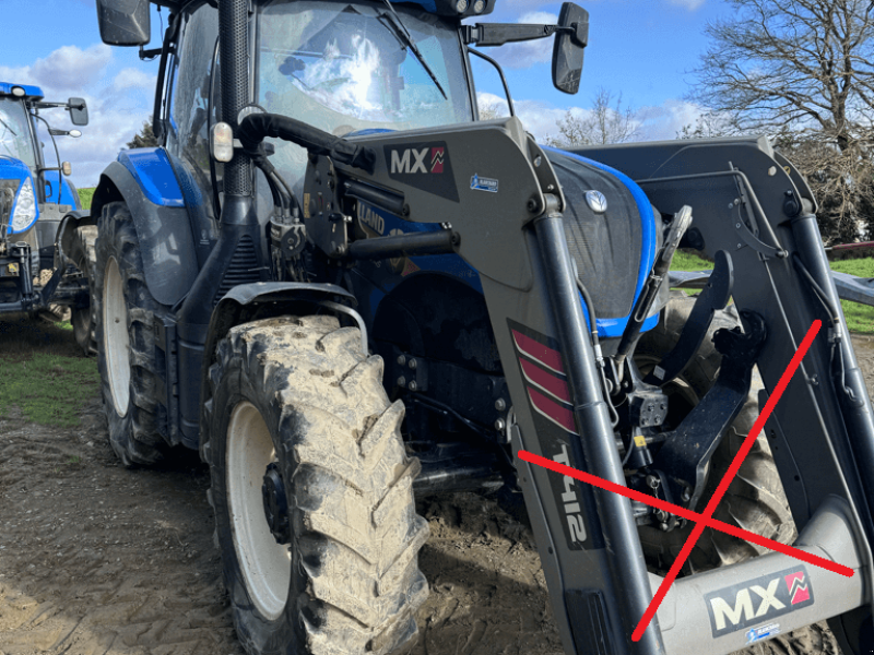 Traktor del tipo New Holland T6.145 DYNAMIC COMMAND, Gebrauchtmaschine en TREMEUR