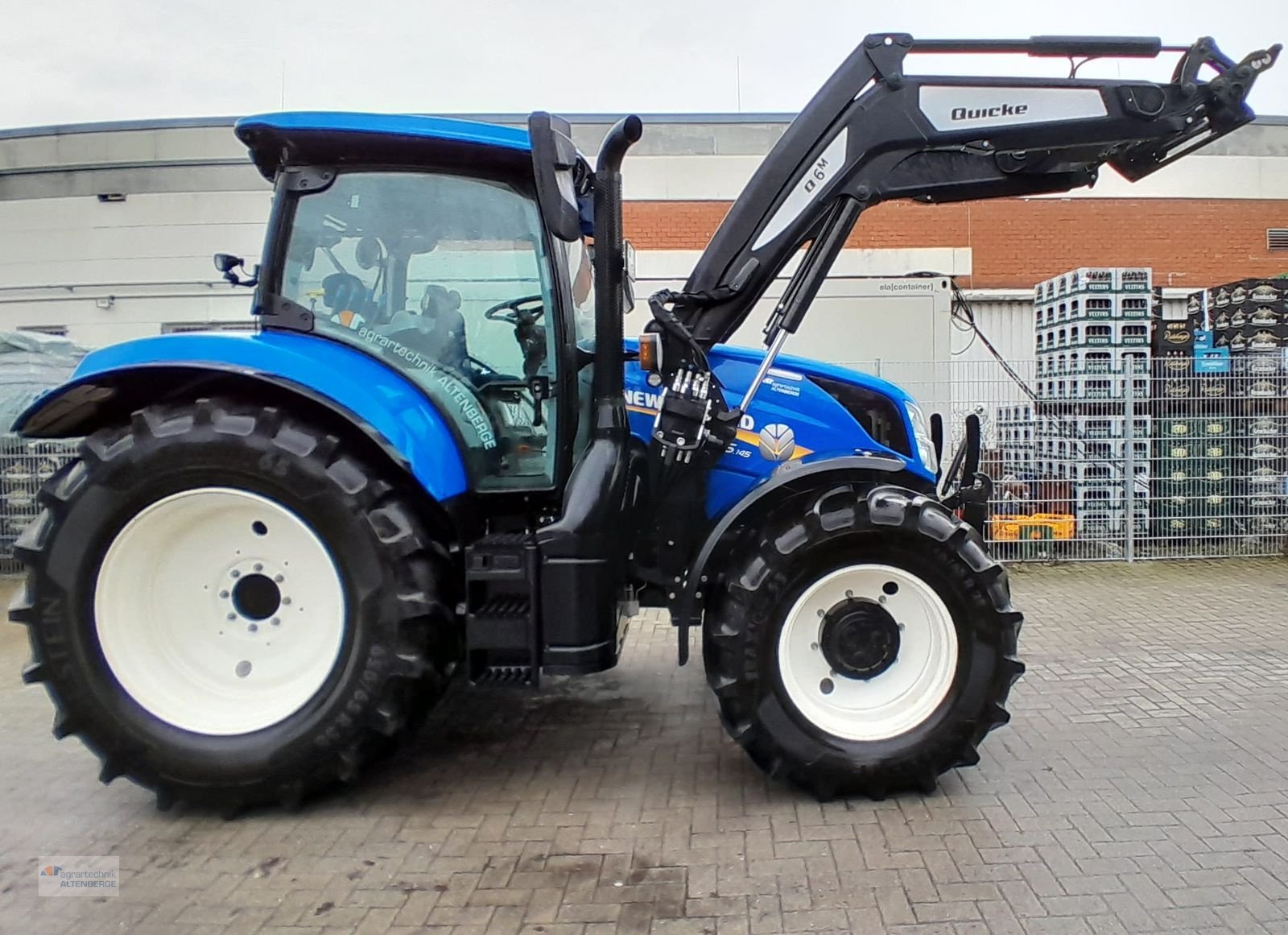 Traktor του τύπου New Holland T6.145 Dynamic Command, Vorführmaschine σε Altenberge (Φωτογραφία 3)