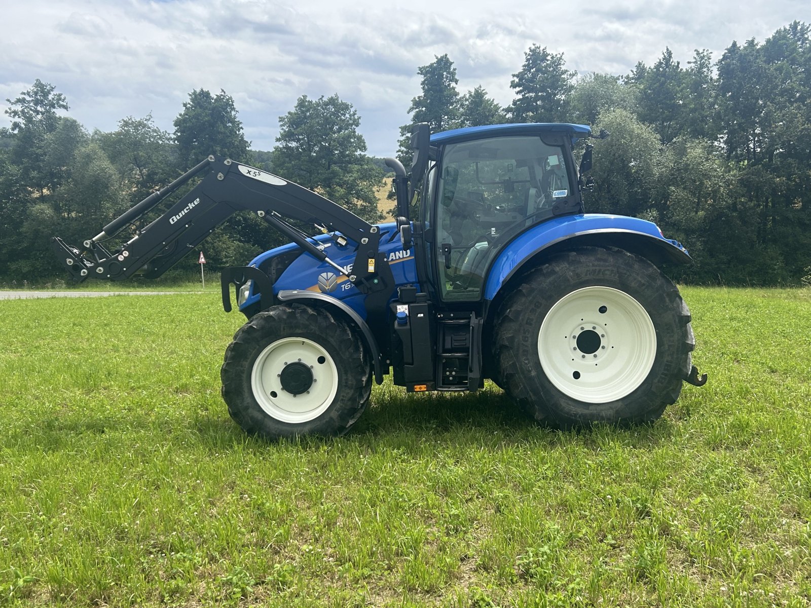 Traktor del tipo New Holland T6.145, Gebrauchtmaschine In Ebensfeld (Immagine 7)