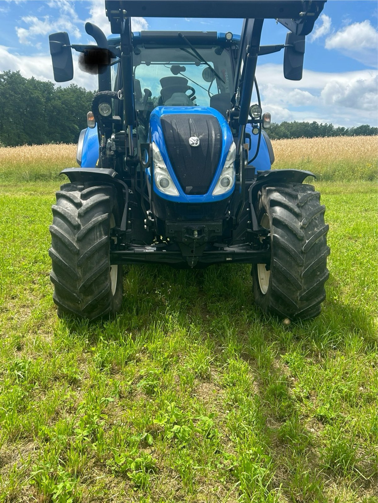 Traktor del tipo New Holland T6.145, Gebrauchtmaschine In Ebensfeld (Immagine 11)