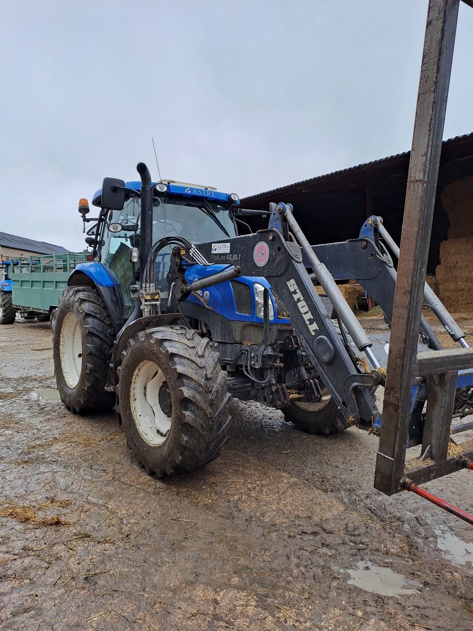 Traktor typu New Holland T6.150 AC, Gebrauchtmaschine w VERT TOULON (Zdjęcie 1)