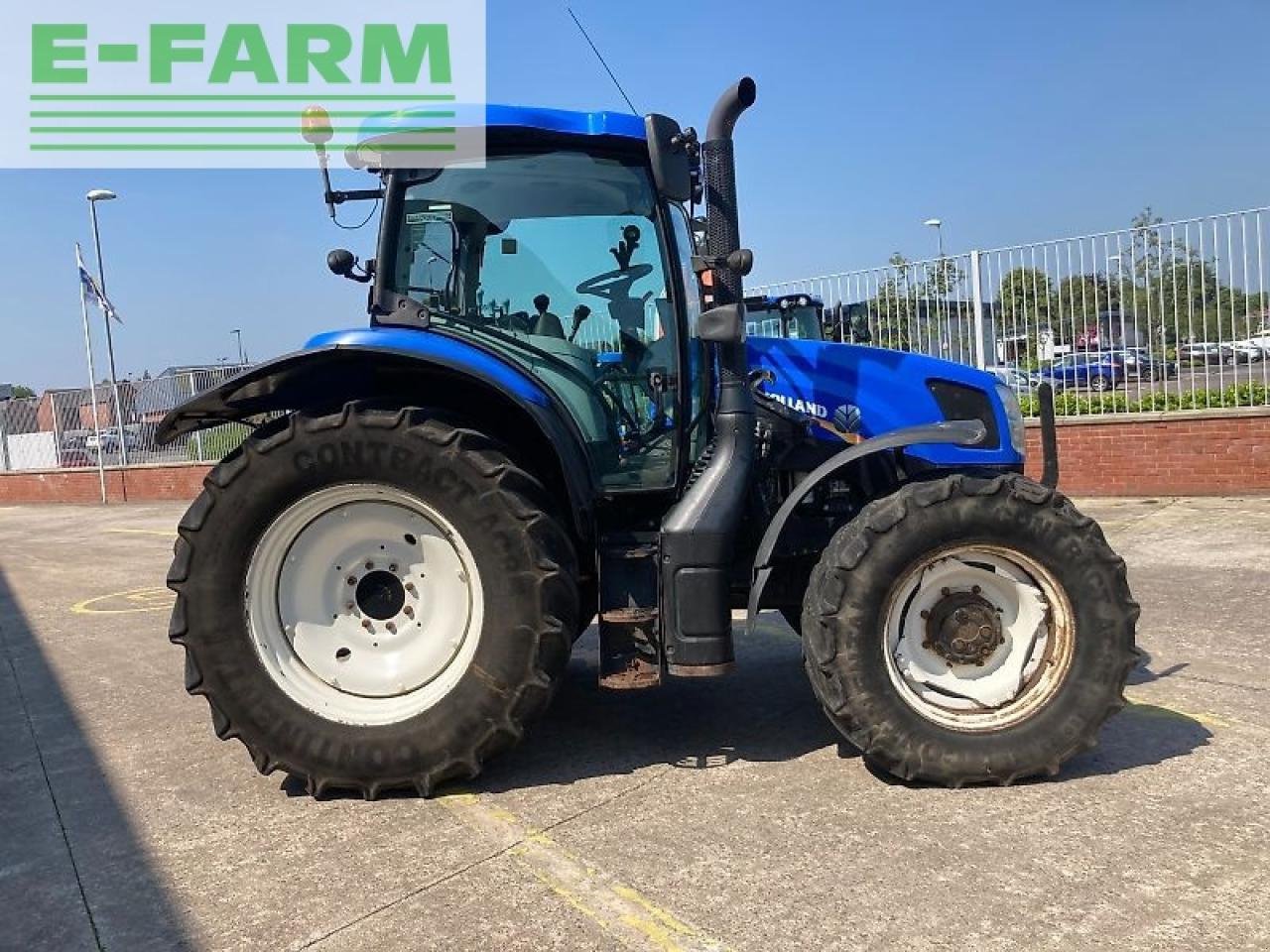 Traktor του τύπου New Holland t6.150, Gebrauchtmaschine σε SHREWSBURRY (Φωτογραφία 4)