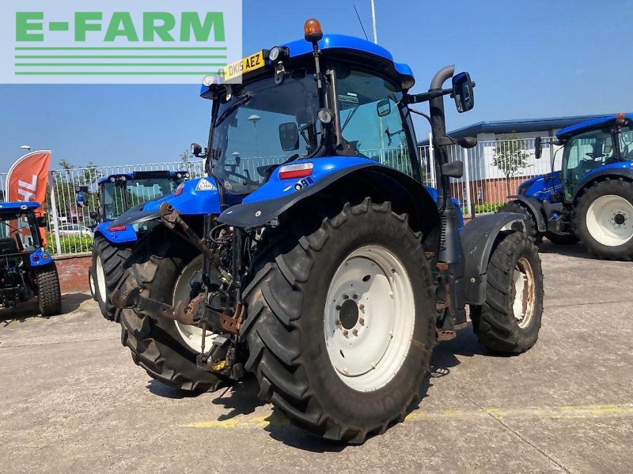 Traktor του τύπου New Holland t6.150, Gebrauchtmaschine σε SHREWSBURRY (Φωτογραφία 5)