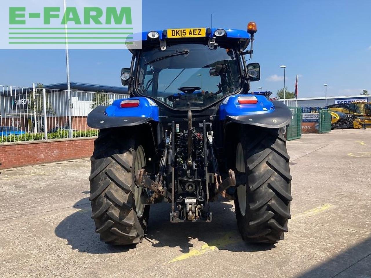 Traktor typu New Holland t6.150, Gebrauchtmaschine v SHREWSBURRY (Obrázok 7)