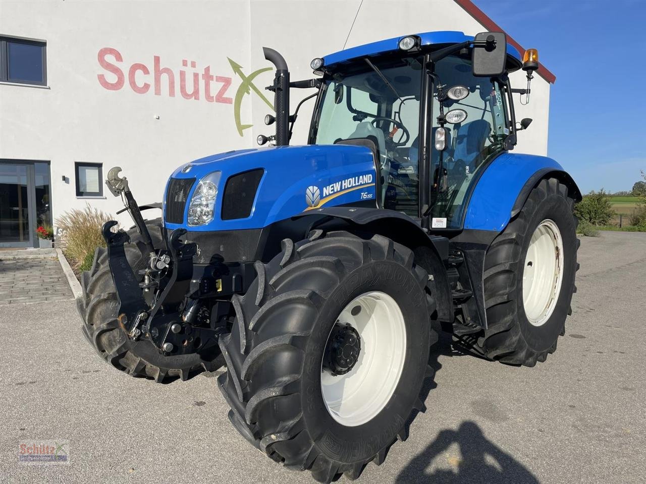 Traktor des Typs New Holland T6.155 EC erst 1350Bh Top Zustand, Gebrauchtmaschine in Schierling (Bild 1)